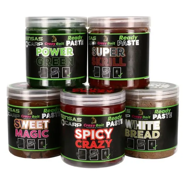 ** Pâte Sensas « Ready Paste Crazy Bait »