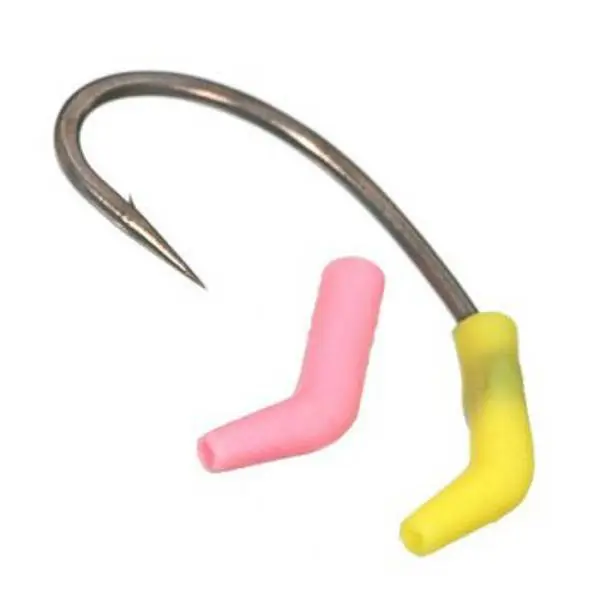 Yellow-Pink Kickers -  Medium -  Hook Size 6 - 8